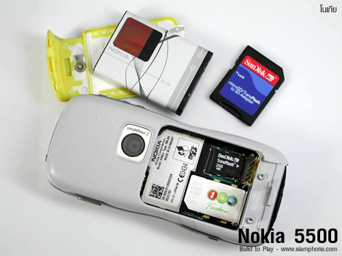 Nokia 5500 Sport - Build to Play