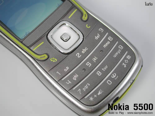 Nokia 5500 Sport - Build to Play