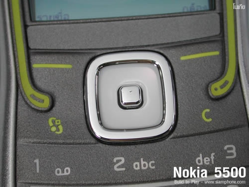 Nokia 5500 Sport - Build to Play