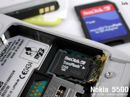 Nokia 5500 Sport - Build to Play