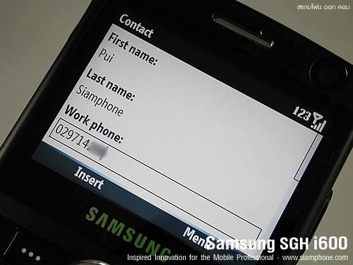 Samsung SGH-i600 - ซัมซุง