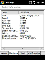 HTC Touch Pro - เอชทีซี