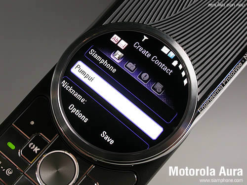 Motorola Aura - โมโตโรล่า