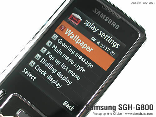 Samsung SGH-G800 - ซัมซุง