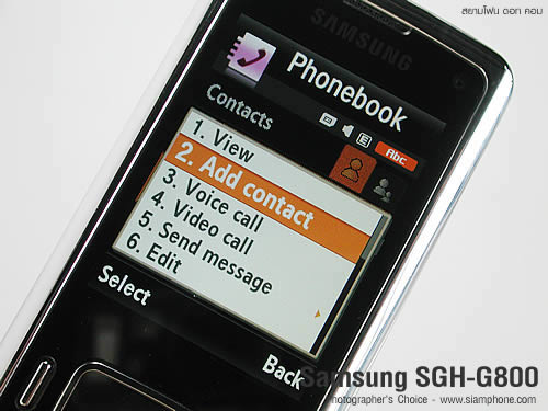 Samsung SGH-G800 - ซัมซุง