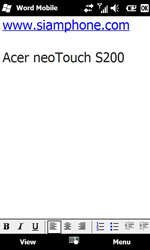 Acer neo Touch - เอเซอร์  neo Touch