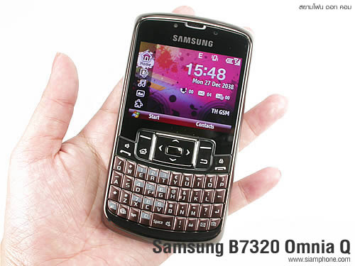 Samsung B7320 Omnia Q - ซัมซุง B7320 Omnia Q