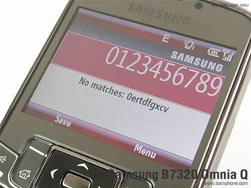 Samsung B7320 Omnia Q - ซัมซุง B7320 Omnia Q