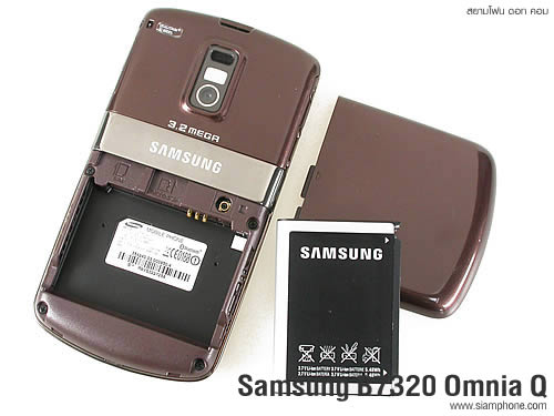 Samsung B7320 Omnia Q - ซัมซุง B7320 Omnia Q