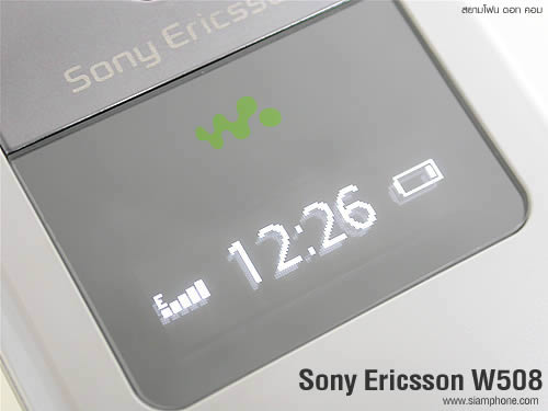 Sony Ericsson W508 - โซนี่ อีริคสัน