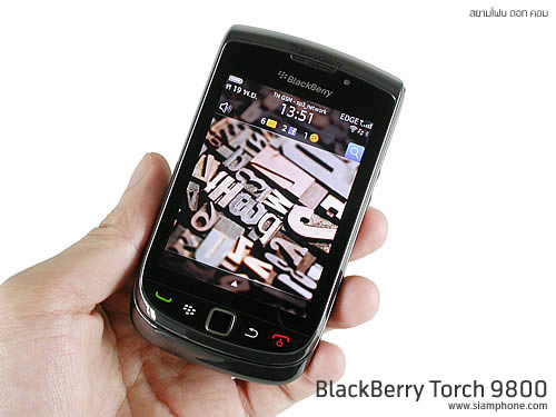 BlackBerry Torch 9800 - แบล็คเบอร์รี่ Torch 9800