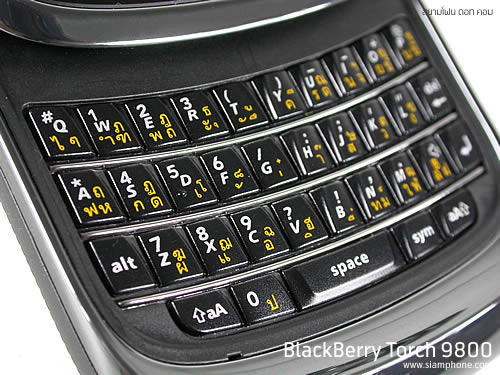 BlackBerry Torch 9800 - แบล็คเบอร์รี่ Torch 9800