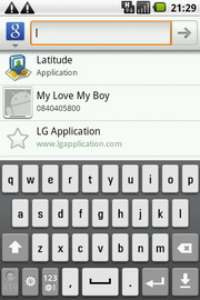 LG Optimus One - แอลจี Optimus One