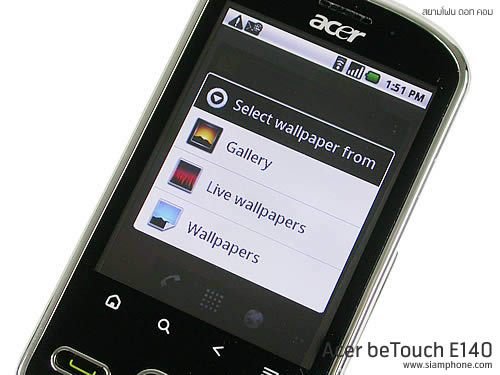 Acer beTouch E140 - เอเซอร์ E140