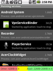 Acer beTouch E140 - เอเซอร์ E140