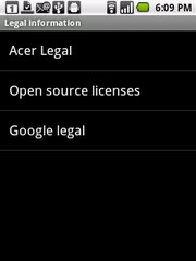 Acer beTouch E140 - เอเซอร์ E140