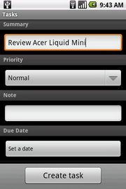 Acer Liquid mini E310 - เอเซอร์ E310