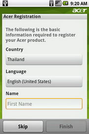 Acer Liquid mini E310 - เอเซอร์ E310