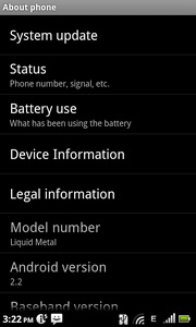 Acer Liquid Metal - เอเซอร์ Liquid Metal