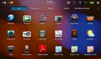 BlackBerry Playbook - แบล็คเบอร์รี่