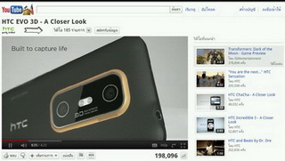 HTC Evo 3D - เอชทีซี Evo 3D
