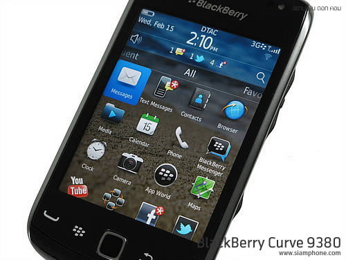 BlackBerry Curve 9380 - แบล็คเบอร์รี่ Curve 9380