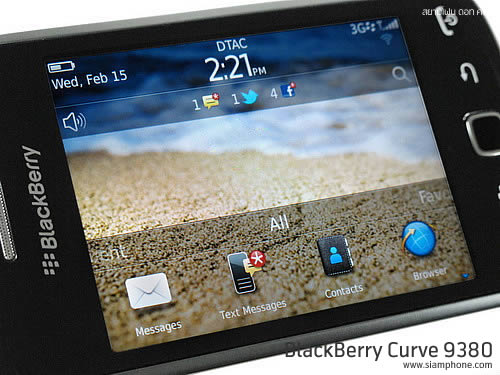 BlackBerry Curve 9380 - แบล็คเบอร์รี่ Curve 9380