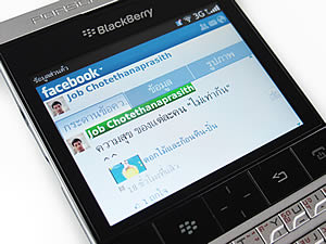 BlackBerry Porsche Design P9981 - แบล็คเบอร์รี่ Porsche Design P9981