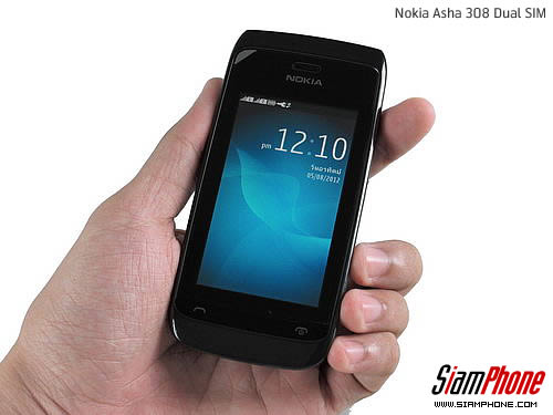 Nokia Asha 308 Dual SIM - โนเกีย Asha 308 สองซิม