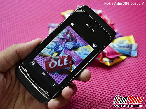 Nokia Asha 308 Dual SIM - โนเกีย Asha 308 สองซิม