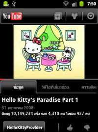 Samsung Galaxy Y Hello Kitty - ซัมซุง Galaxy Y Hello Kitty