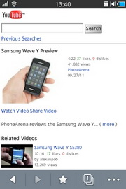 Samsung Wave Y - Samsung Wave Y