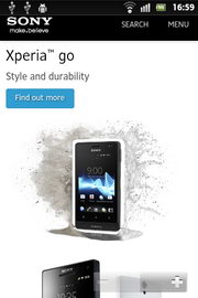 SONY Xperia go - โซนี่ Xperia go