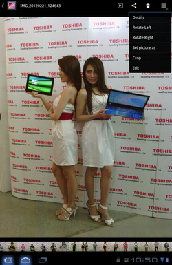 TOSHIBA Tablet AT200 - โตชิบา AT200