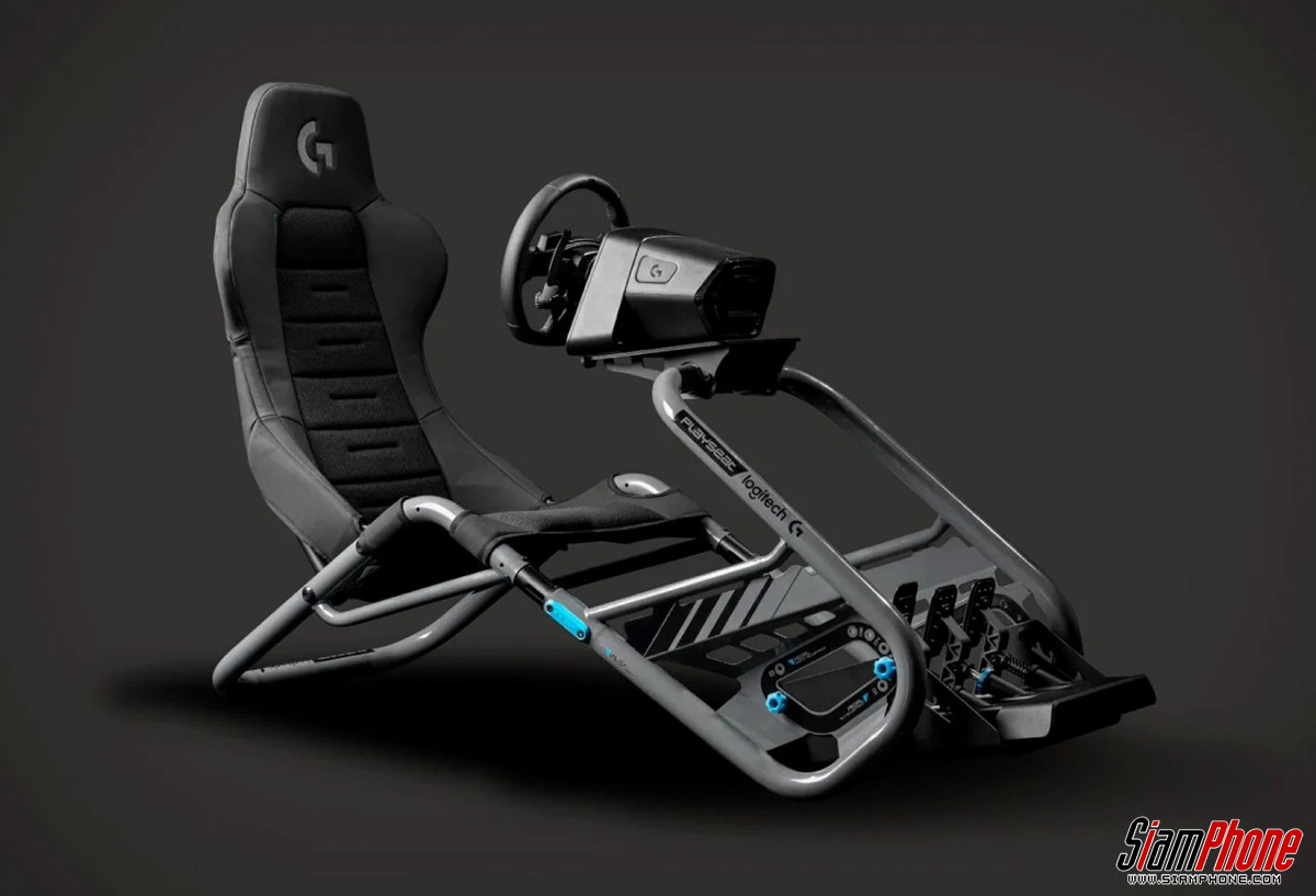 Logitech Trophy Logitech G Edition เบาะเล่นเกมรถแข่งสุดล้ำ