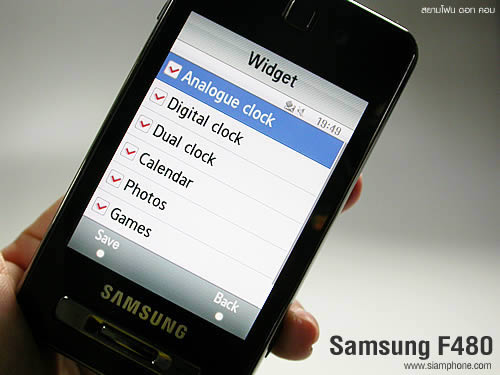 Samsung F480 - ซัมซุง