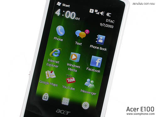 Acer betouch e100 обзор