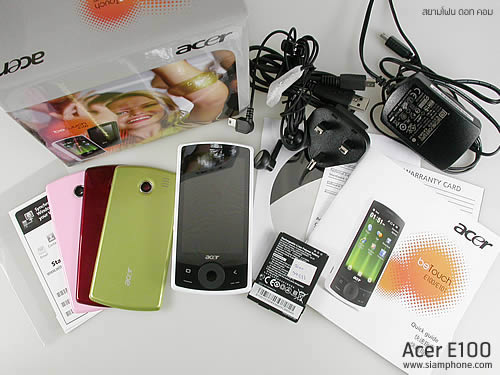 Acer betouch e100 обзор