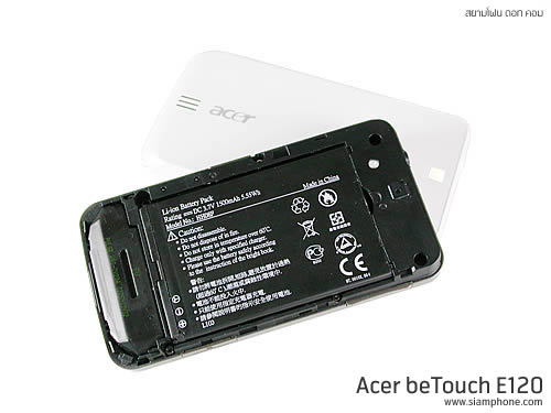 Acer beTouch E120 - เอเซอร์ E120 