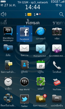 BlackBerry Torch 9860 - แบล็คเบอร์รี่ Torch 9860