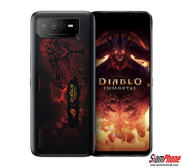 ASUS ROG Phone 6 Diablo Immortal Edition สมารทโฟน หนาจอ 6 78 นว Snapdragon 8 Gen 1 Octa